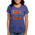 thumbnail image 1 of CafePress - Delta Chi Flag T Shirt - Womens Tri-blend T-Shirt, 1 of 4