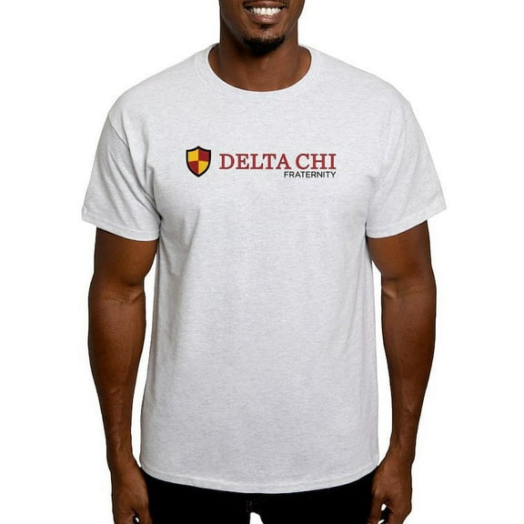 CafePress - Delta Chi Fraternity Full Color Logo T Shirt - Men's Classic Graphic T-Shirt