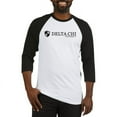 thumbnail image 1 of CafePress - Delta Chi Fraternity Logo Baseball Jersey - Cotton Baseball Jersey, 3/4 Raglan Sleeve Shirt, 1 of 4