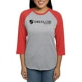 thumbnail image 1 of CafePress - Delta Chi Fraternity Logo Long Sleeve T Shirt - Womens Baseball Tee, 1 of 4