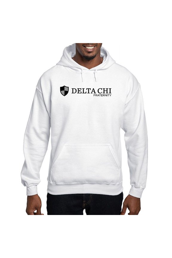 - Delta Chi Fraternity Logo Sweatshirt - Pullover Hoodie, Hooded Sweatshirt