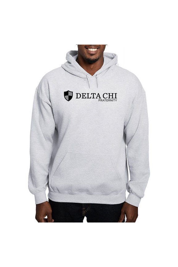 - Delta Chi Fraternity Logo Sweatshirt - Pullover Hoodie, Hooded Sweatshirt