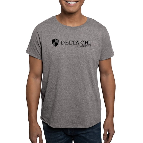 CafePress - Delta Chi Fraternity Logo T Shirt - Men's Fitted T-Shirt