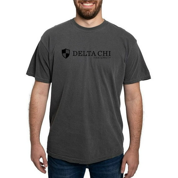 CafePress - Delta Chi Fraternity Logo T Shirt - Mens Comfort Colors Shirt