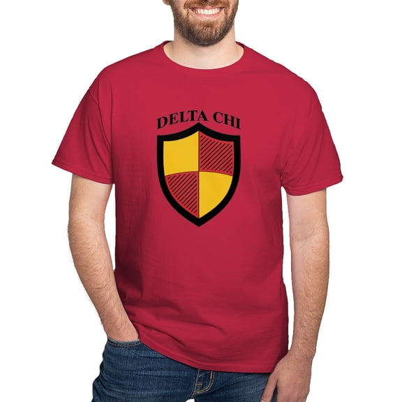 CafePress - Delta Chi Full Color Icon T Shirt - Men's Classic Graphic Cotton T-Shirt
