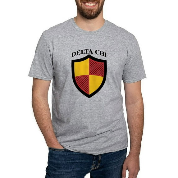 CafePress - Delta Chi Full Color Icon T Shirt - Fitted T-Shirt, Vintage Fit Soft Cotton Tee
