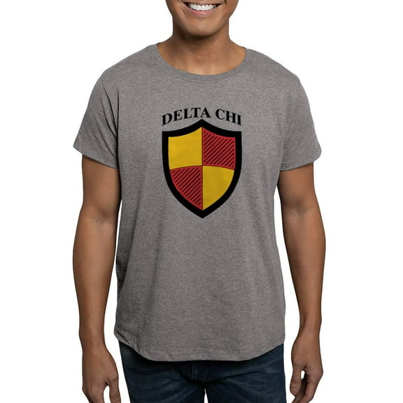 CafePress - Delta Chi Full Color Icon T Shirt - Men's Fitted T-Shirt