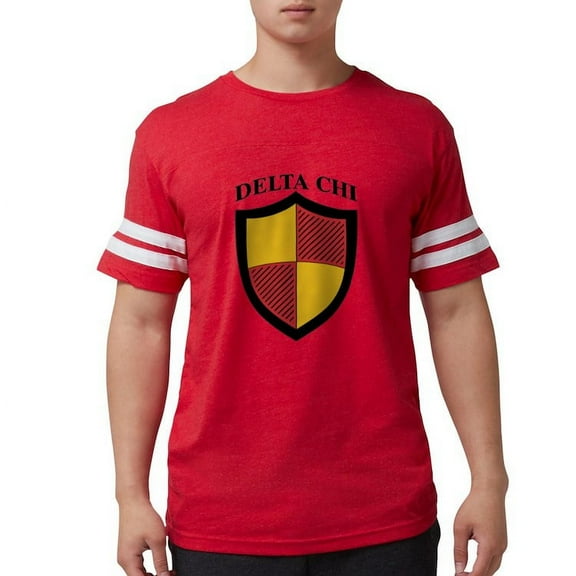 CafePress - Delta Chi Full Color Icon T Shirt - Mens Football Shirt