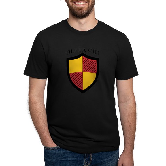 CafePress - Delta Chi Full Color Icon T Shirt - Mens Tri-blend T-Shirt