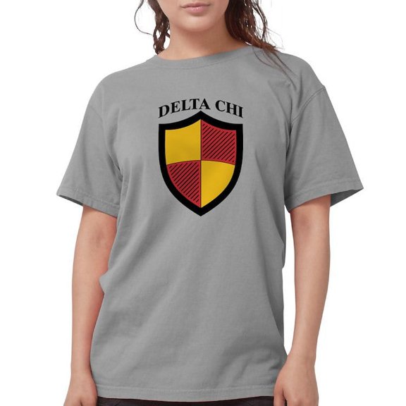 CafePress - Delta Chi Full Color Icon T Shirt - Womens Comfort Colors® Shirt