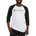 thumbnail image 1 of CafePress - Delta Chi Logo Red Baseball Jersey - Cotton Baseball Jersey, 3/4 Raglan Sleeve Shirt, 1 of 4