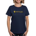 thumbnail image 1 of CafePress - Delta Chi Logo Yellow T Shirt - Women's Traditional Fit Dark T-Shirt, 1 of 4