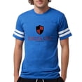 thumbnail image 1 of CafePress - Delta Chi Vertical Black And Red Logo T Shirt - Mens Football Shirt, 1 of 4