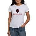 thumbnail image 1 of CafePress - Delta Chi Vertical Black And Red Logo T Shirt - Women's Classic T-Shirt, 1 of 4
