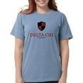 thumbnail image 1 of CafePress - Delta Chi Vertical Black And Red Logo T Shirt - Womens Comfort Colors® Shirt, 1 of 4