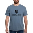 thumbnail image 1 of CafePress - Delta Chi Vertical Black Logo T Shirt - Mens Comfort Colors Shirt, 1 of 5