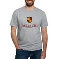 thumbnail image 1 of CafePress - Delta Chi Vertical Color Logo T Shirt - Fitted T-Shirt, Vintage Fit Soft Cotton Tee, 1 of 4