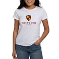 thumbnail image 1 of CafePress - Delta Chi Vertical Color Logo T Shirt - Women's Classic T-Shirt, 1 of 4