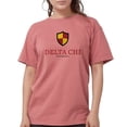 thumbnail image 1 of CafePress - Delta Chi Vertical Color Logo T Shirt - Womens Comfort Colors® Shirt, 1 of 4