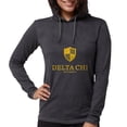 thumbnail image 1 of CafePress - Delta Chi Vertical Yellow Logo Long Sleeve T Shirt - Womens Hooded Shirt, 1 of 3