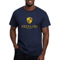 thumbnail image 1 of CafePress - Delta Chi Vertical Yellow Logo T Shirt - Men's Fitted T-Shirt, 1 of 4