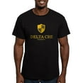 thumbnail image 1 of CafePress - Delta Chi Vertical Yellow Logo T Shirt - Men's Fitted T-Shirt, 1 of 4