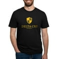 thumbnail image 1 of CafePress - Delta Chi Vertical Yellow Logo T Shirt - Mens Tri-blend T-Shirt, 1 of 4