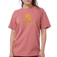thumbnail image 1 of CafePress - Delta Chi Vertical Yellow Logo T Shirt - Womens Comfort Colors® Shirt, 1 of 4