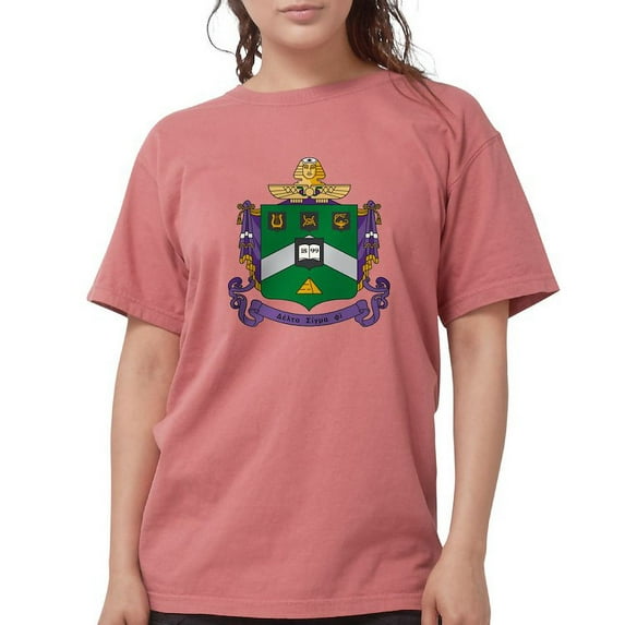 CafePress - Delta Sigma Phi Coat Of Arms T Shirt - Womens Comfort Colors® Shirt