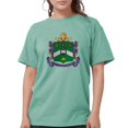 thumbnail image 1 of CafePress - Delta Sigma Phi Coat Of Arms T Shirt - Womens Comfort Colors® Shirt, 1 of 4