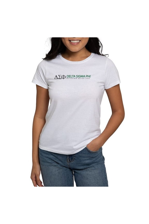 - Delta Sigma Phi Color Logo T Shirt - Women's Classic T-Shirt