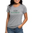 thumbnail image 1 of CafePress - Delta Sigma Phi Color Stacked Logo T Shirt - Womens Tri-blend T-Shirt, 1 of 4