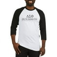thumbnail image 1 of CafePress - Delta Sigma Phi Grayscale Stacked Logo Baseball Jersey - Cotton Baseball Jersey, 3/4 Raglan Sleeve Shirt, 1 of 4