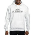 thumbnail image 1 of CafePress - Delta Sigma Phi Grayscale Stacked Logo Sweatshirt - Pullover Hoodie, Hooded Sweatshirt, 1 of 4