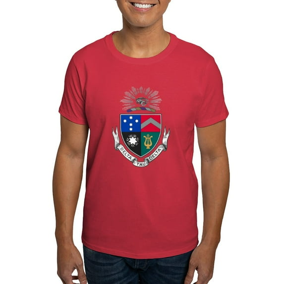 CafePress - Delta Tau Delta Coat Of Arms T Shirt - Men's Classic Graphic Cotton T-Shirt