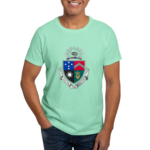 CafePress - Delta Tau Delta Coat Of Arms T Shirt - Men's Classic Graphic Cotton T-Shirt