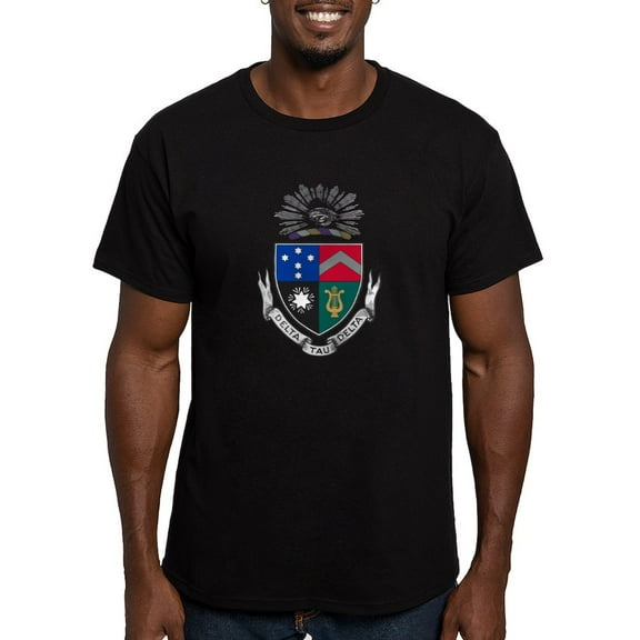 CafePress - Delta Tau Delta Coat Of Arms T Shirt - Men's Fitted T-Shirt