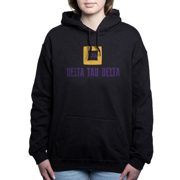 CafePress - Delta Tau Delta Full Color Stacked Signature Sweatshirt - Pullover Hoodie, Classic & Comfortable Hooded Sweatshirt