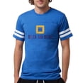 thumbnail image 1 of CafePress - Delta Tau Delta Full Color Stacked Signature T Shirt - Mens Football Shirt, 1 of 4