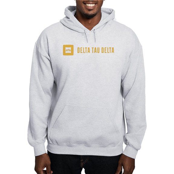 CafePress - Delta Tau Delta Gold Signature Sweatshirt - Pullover Hoodie, Hooded Sweatshirt