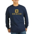 thumbnail image 1 of CafePress - Delta Tau Delta Gold Stacked Signature Long Sleeve T Shirt - Long Sleeve Dark T-Shirt, 1 of 4