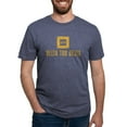 thumbnail image 1 of CafePress - Delta Tau Delta Gold Stacked Signature T Shirt - Mens Tri-blend T-Shirt, 1 of 4