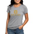 thumbnail image 1 of CafePress - Delta Tau Delta Gold Stacked Signature T Shirt - Womens Tri-blend T-Shirt, 1 of 4