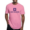 thumbnail image 1 of CafePress - Delta Tau Delta Purple Stacked Signature T Shirt - Men's Fitted T-Shirt, 1 of 4