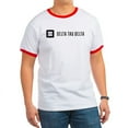thumbnail image 1 of CafePress - Delta Tau Delta Signature T Shirt - 100% Cotton Ringed T-Shirt, 1 of 4