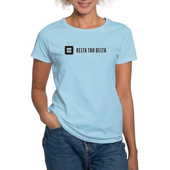 CafePress - Delta Tau Delta Signature T Shirt - Women's Classic T-Shirt