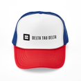 thumbnail image 1 of CafePress - Delta Tau Delta Signature - Adjustable Unisex Printed Trucker Hat with Mesh Back, 1 of 10