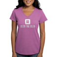 thumbnail image 1 of CafePress - Delta Tau Delta White Stacked Signature T Shirt - Women's V-Neck Dark T-Shirt, 1 of 4