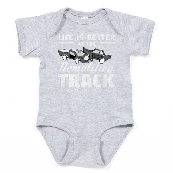 CafePress - Demo Derby Life Is Better At Demolition Body Suit - Cute Infant Bodysuit Baby Romper - Size Newborn - 24 Months