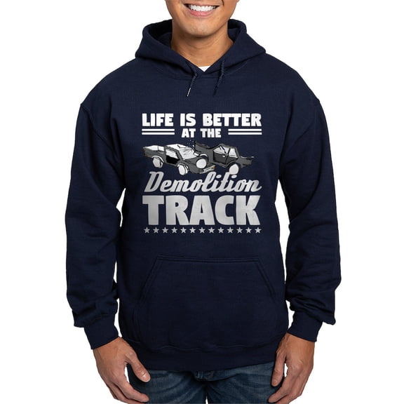 CafePress - Demo Derby Life Is Better At Demolition Sweatshirt - Pullover Hoodie, Classic, Comfortable Hooded Sweatshirt